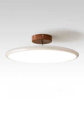 中古卧室灯奶油风吸顶灯现代简约高级感儿童房间灯具法式复古书房