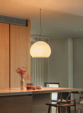 西班牙Knit编织创意吊灯设计师现代简约餐厅灯书房卧室布艺吧台灯