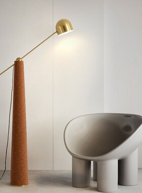 意式轻奢书房茶室客厅落地灯具设计师风酒店别墅售楼部展厅落地灯