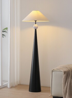 侘寂风落地灯禅意新中式日式复古设计师简约艺术客厅民宿卧室灯具