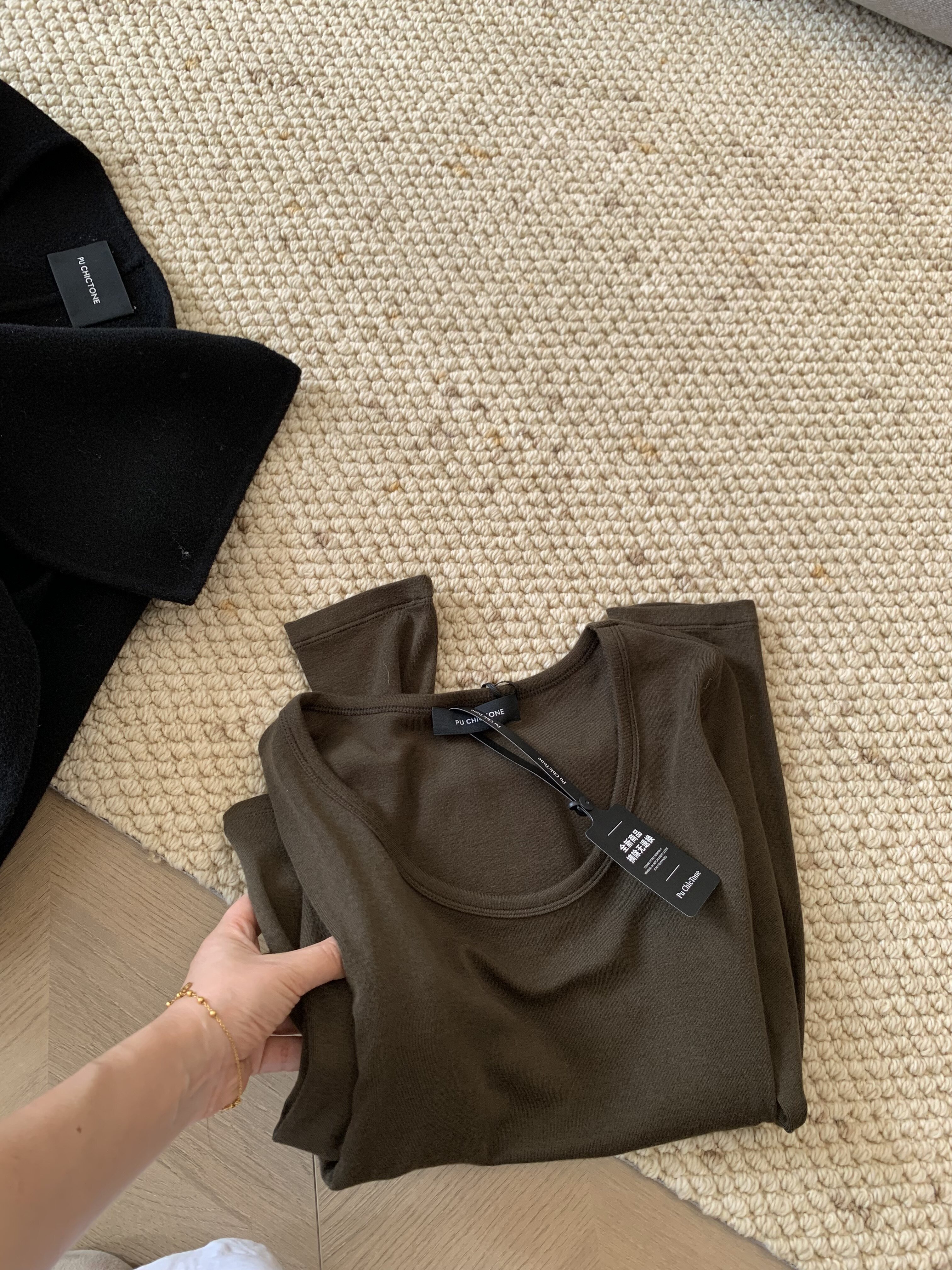 Slim Fit Long Sleeve T-Shirt T002 Regular Shoulder - Buy from Taobao, China | Shopme Agent