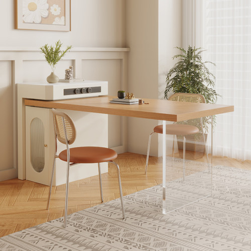 法式奶油风超小迷你户型岛台