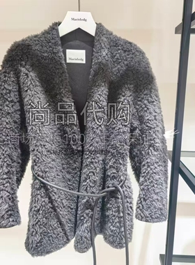Marisfrolg玛丝菲尔25年冬款棉羊羊羔毛环保皮草T1FZ4928P 5980