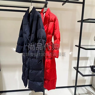 红T1FZ4741Y 黑T1FZ4743Y Marisfrolg玛丝菲尔长款 羽绒服