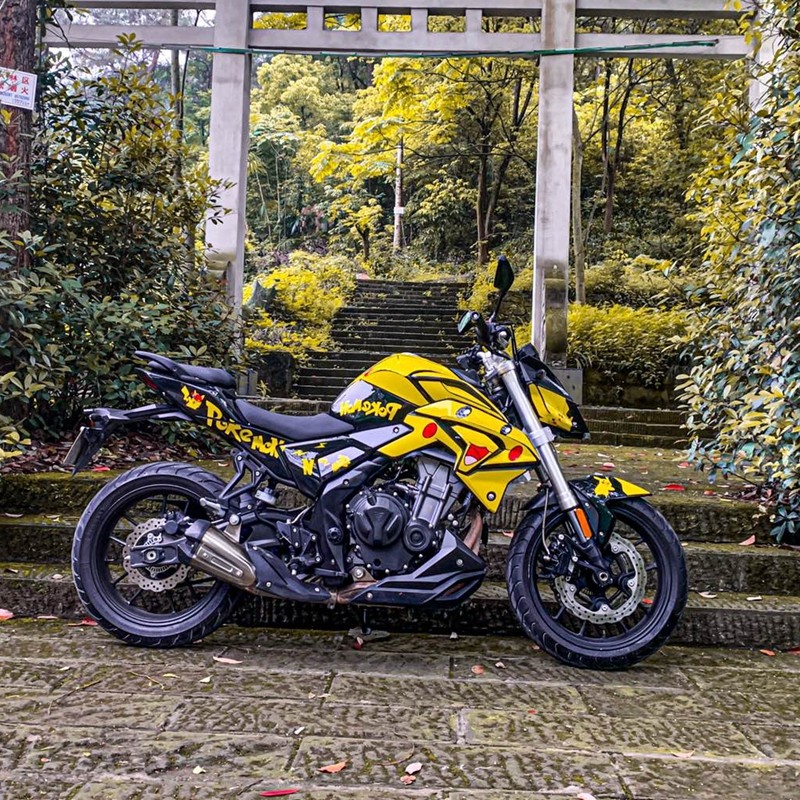 隆鑫无极500r 525r贴花改装贴纸全车保护贴膜拉花车身贴版画拉花