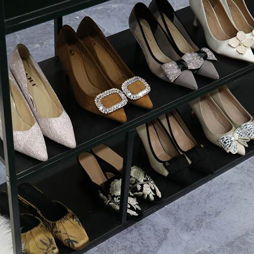 高跟鞋合集样板房女士衣帽间鞋柜玄关装饰品衣柜鞋子软装陈列