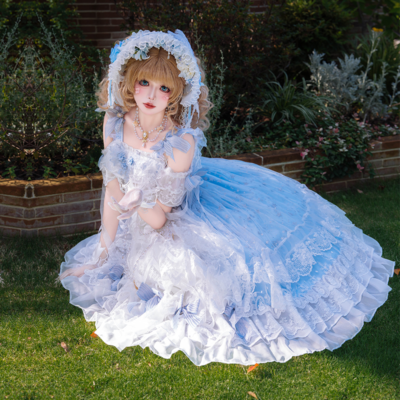 猫系小仙女原创正版lolita连衣裙