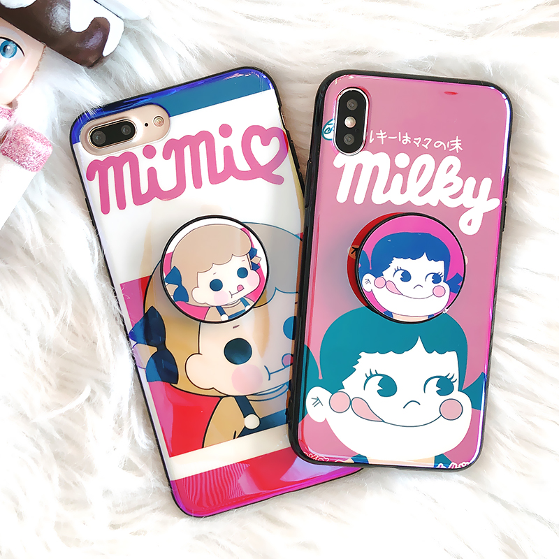 ¶¶ÒôÉñÆ÷ÆøÄÒÖ§¼ÜÆ»¹ûX/6sÊÖ»ú¿Ç¿É°®Å®º¢iPhone 8p/7plusÀ¶¹âÈíÌ׹轺Ů¿î¸öÐÔ³±6ÈÕϵ³±ÅÆiÈ«°ü·ÀˤŮʱÉÐ