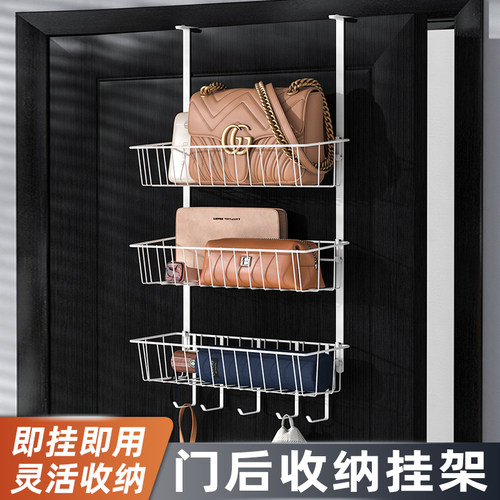 门后卧室免打孔挂衣架