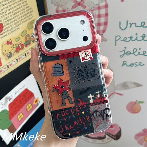 怪奇物语食人花双层手机壳