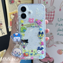 MMKEKE复古日系古早感可以放照片拍立得的拓麻歌子双层imd手机壳适用iPhone16promax保护套苹果15PM小卡14/13