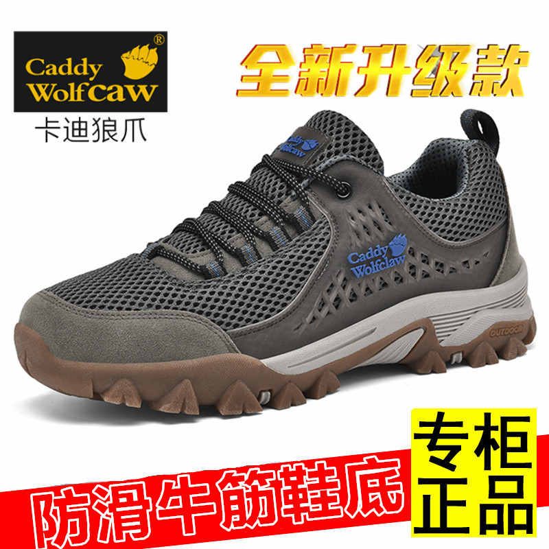 卡迪狼爪夏季透气大码运动男鞋