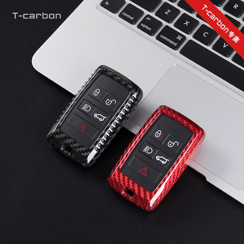 捷豹运动版碳纤维钥匙包现行