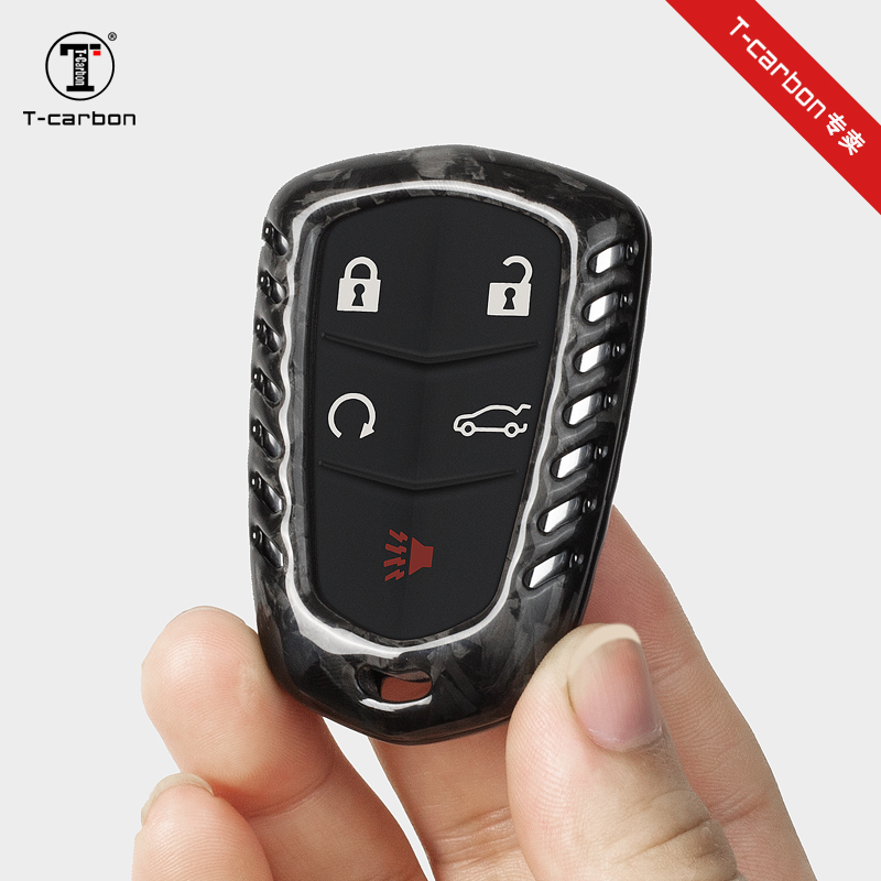 凯迪拉克钥匙T-Carbon碳纤维改装