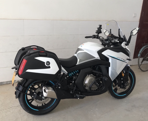 春风GT400摩托车边箱保险杠尾架