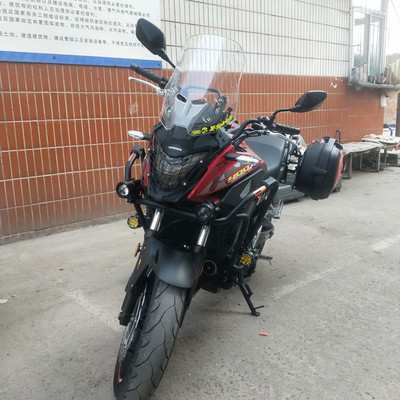 本田CB400X边箱尾架护杠挡泥板