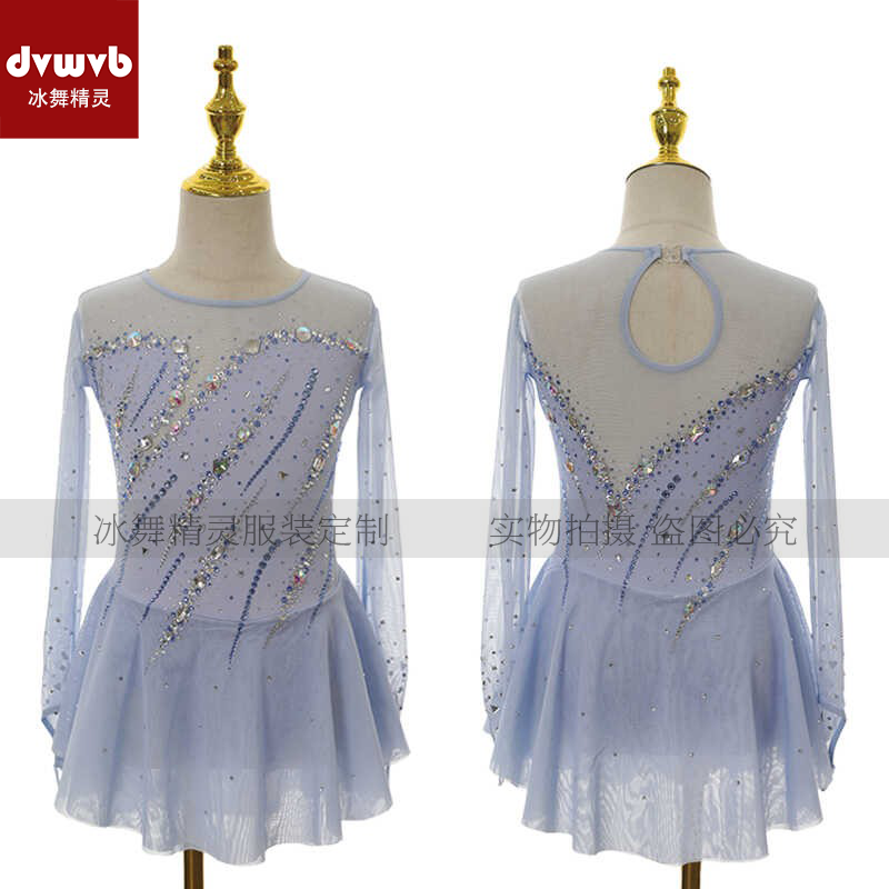 比赛花样滑冰演出服工厂直销考级