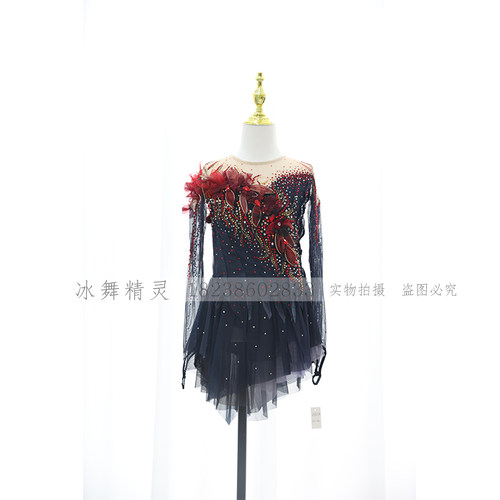 dvwvb滑冰服定制表演服考级服