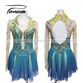 DVWVB冰舞精灵 裙X206 儿童成人女款 定制花样滑冰服装 表演服