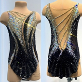 新款 艺术体操服儿童女艺考比赛啦啦操演出服竞技健美操服K143