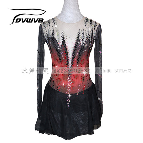 冰舞花滑定制表演服考级服