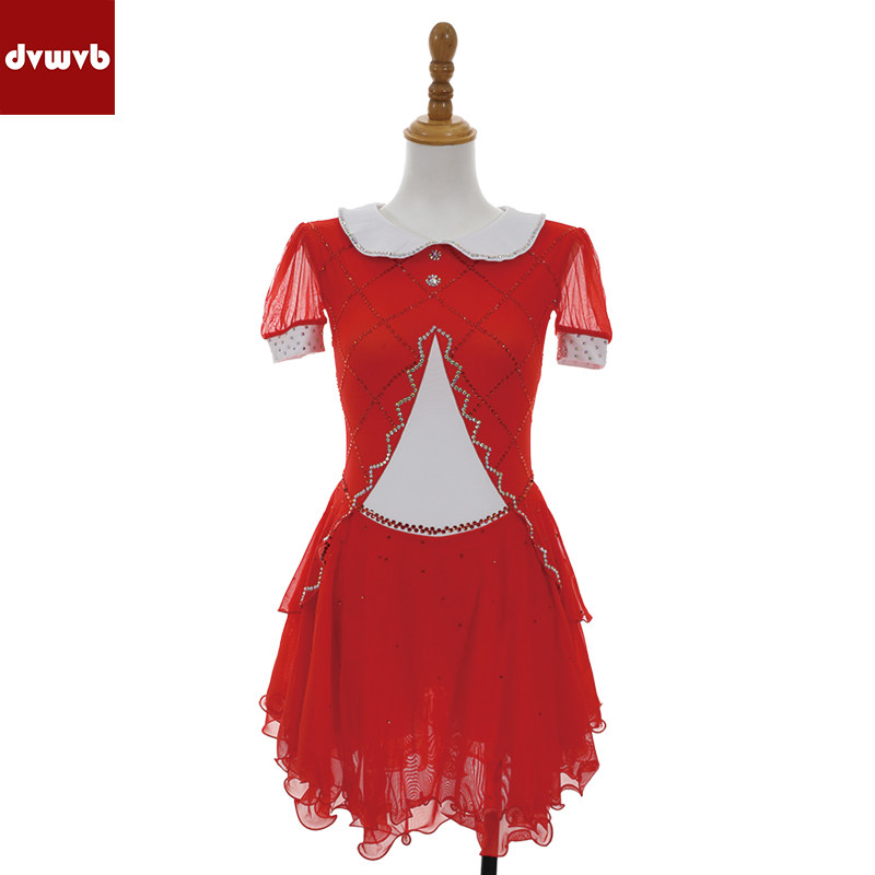 DVWVB滑冰服定制演出服考级服