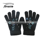 定制花样滑冰服 手套 毛线手套 冰舞精灵 儿童成人男女款 Q020