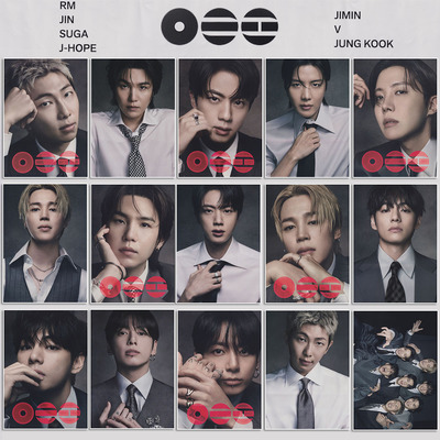 防弹少年团arirang专辑周边海报VINYL阿里郎画报Purchase Poster