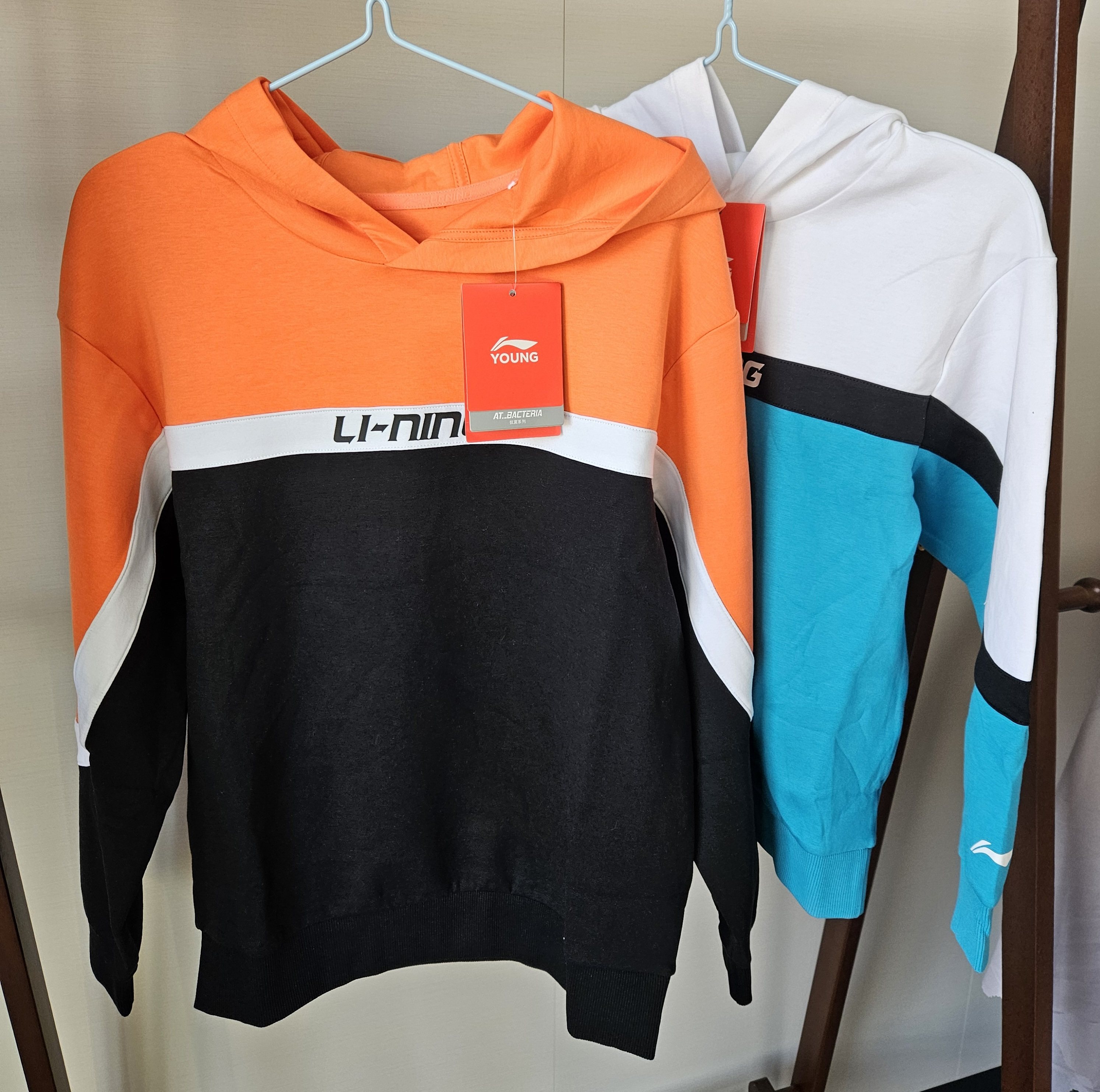 李家卫衣男童春季篮球百搭透气宽松连帽卫衣140 150 160 170 175