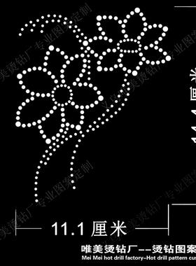新品超闪diy烫钻图案定制