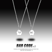 BAR 甜酷奶凶泡泡小怪兽情侣项链男潮夏小众设计可爱吊坠女 CODE