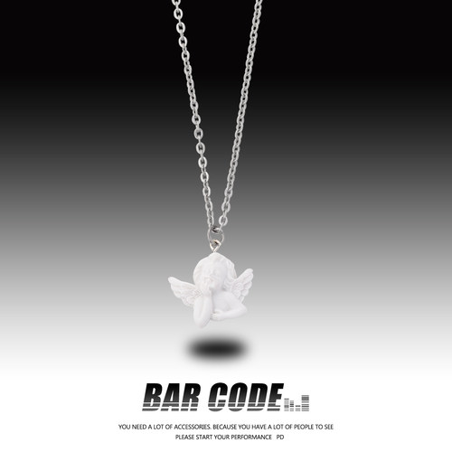 barcode巴洛克可爱女ins项链