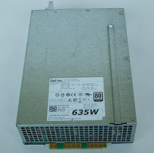 DELL 原装工作站T5600 T3600 635W NVC7F D635EF-00 电源