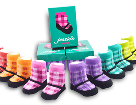 秋冬厚款 现货正品美国Trumpette婴儿鞋袜seanna、Jessie's男女款