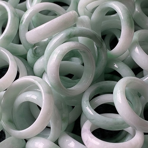 天然缅甸a货翡翠戒指玉戒戒指环情侣玉石戒圈男女戒指