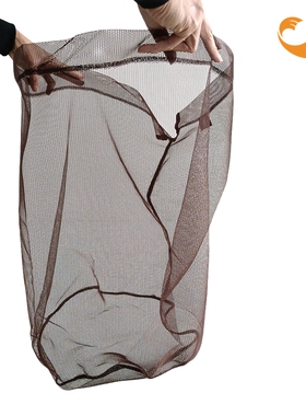 RTI抄网网兜涂胶抄鱼网兜不带圈大物抄网兜纳米抄网头尼龙小眼