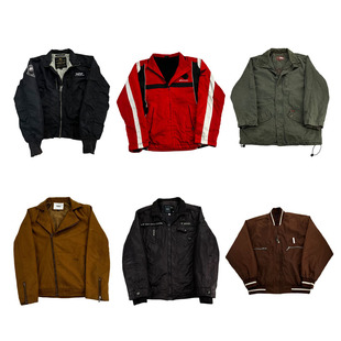 外套H60 阿美咔叽牛仔男女厚款 vintage古着美式 复古中古棒球服工装