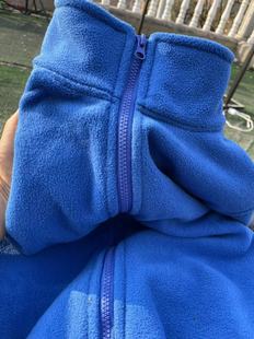 小学生校服内胆摇粒绒外套男女春秋长袖拉链衫成人冲锋衣里胆儿童