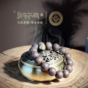 敦布仁钦 材料制作非遗香珠 馨香硕宝香珠同款