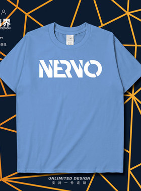 电音女组合姐妹花Nervo短袖T恤男女百大DJ粉丝衣服夏0001设 无界