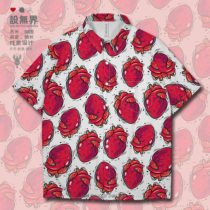 敬惮2023新款衬衫创意款式