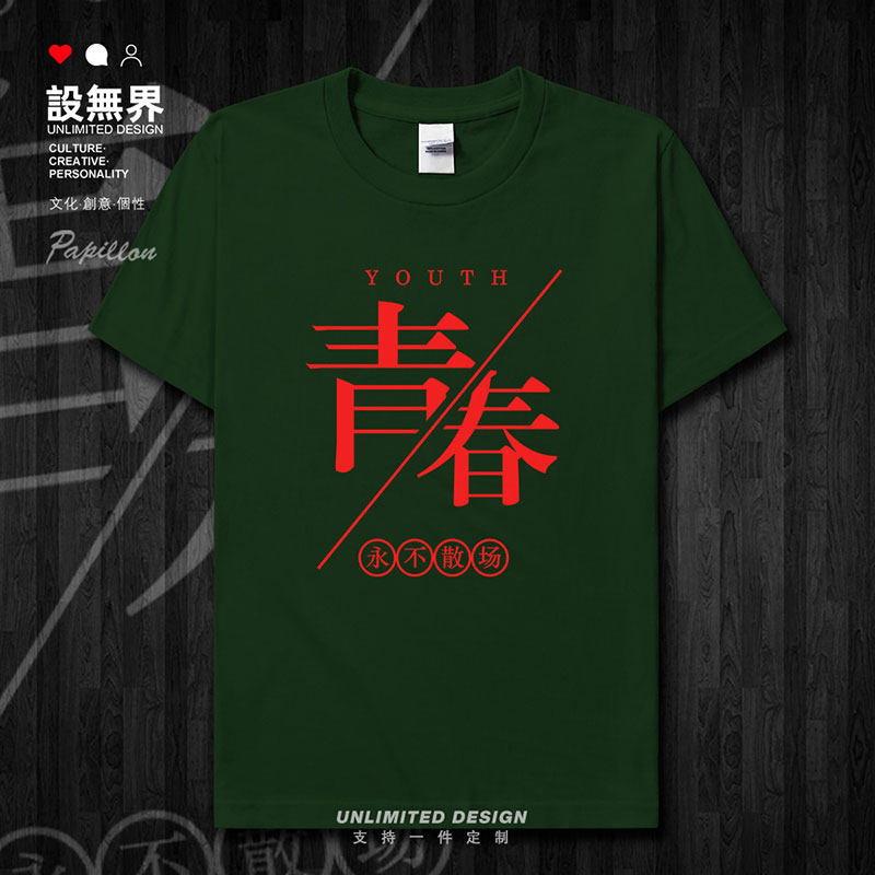 高考青春毕业季纯棉学生短袖T恤