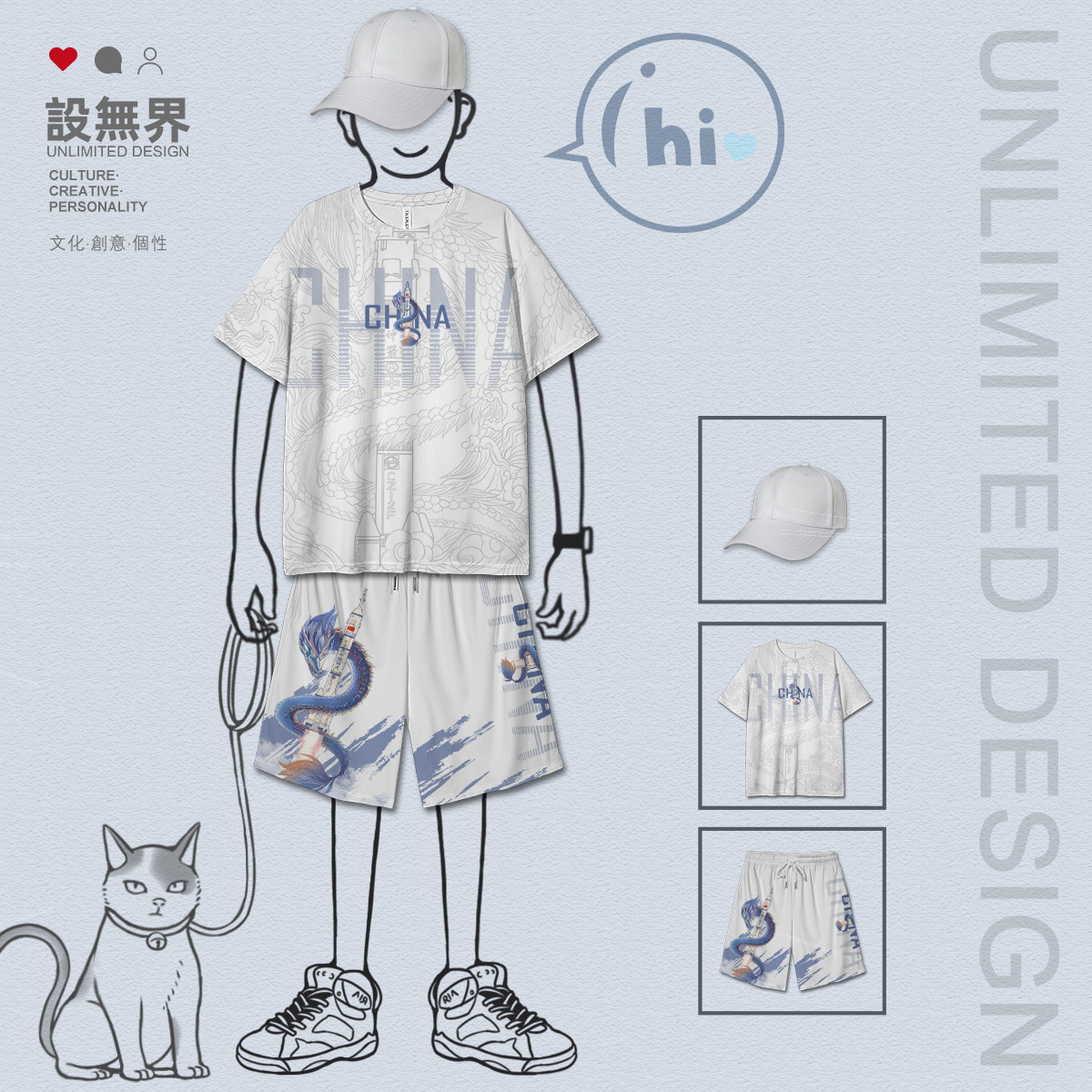 0新2T恤创敬惮款意式十