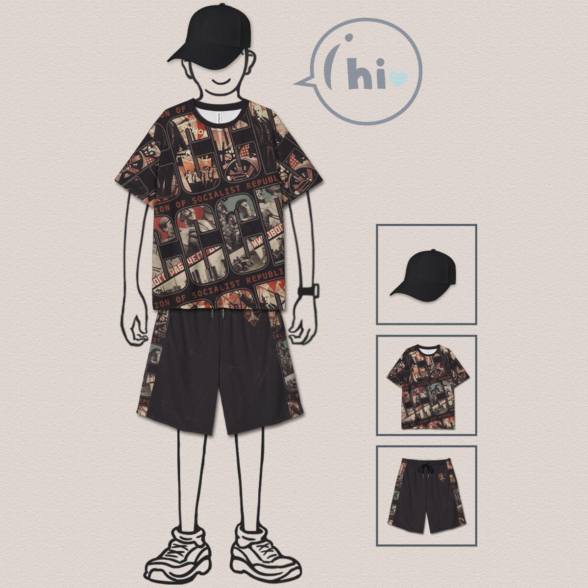 chame2022新款T恤创意款式