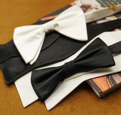 桑蚕丝领结男士礼服领结