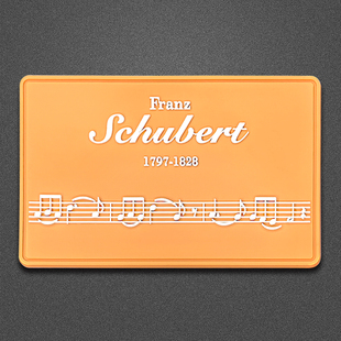 冰箱贴 舒伯特 古典音乐家系列 软胶 雅致的日用品 得体的伴手礼