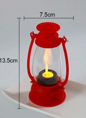 Calcifer Flameless Night Light Halloween Retro Decorative Ca