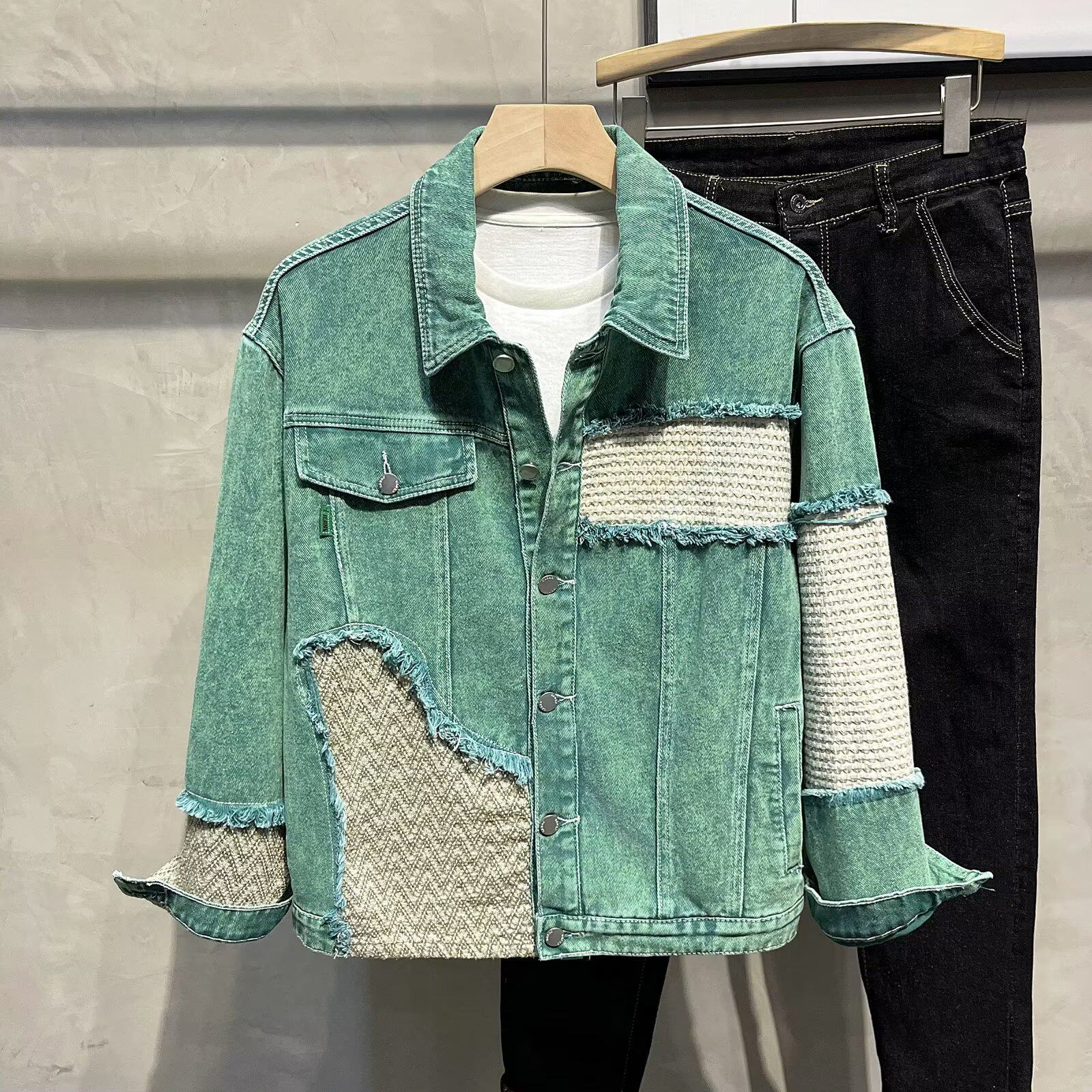 Men's Jacket casual coats spring 夹克男休闲春秋季外套上衣