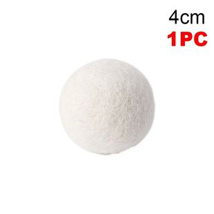 6/3/1pcs Wool Dryer Balls Reusable Fleece Laundry Ball Home
