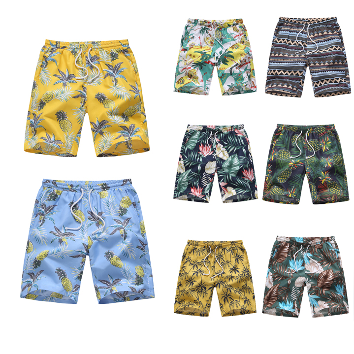 summer men's beach short man swim board shorts swimwear